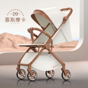 Baby Stroller Manufacturer - Lightweight Linen 2-in-1 Reversible Handle