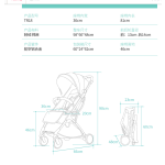 Baby Stroller Manufacturer - TR18 Tianrui Foldable Lightweight