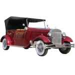 Antique Classic Car Factory - Vintage Electric Retro for Sightseeing