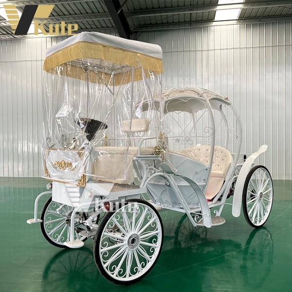 Electric Pumpkin Carriage Manufacturer - OEM Luxury Royal Horse Drawn Transportation