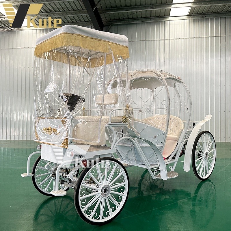 Electric Pumpkin Carriage Manufacturer - OEM Luxury Royal Horse Drawn Transportation