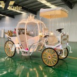 Electric Pumpkin Carriage Manufacturer - OEM Luxury Royal Horse Drawn Transportation