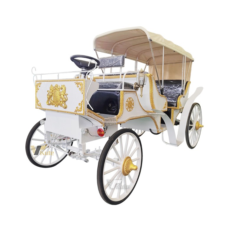 Electric Horse Carriage Factory - Luxury Four Wheels Sightseeing Royal
