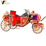 Electric Marathon Wagon Factory - Wedding Vintage Golden Royal Carriage