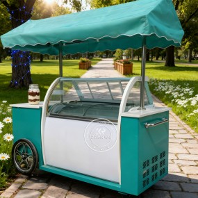 Ice Cream Vehicle Factory - Push Vending Cooling Unit