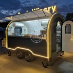 Mobile Food Cart Manufacturer - Custom Single Axle Van