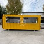 Container Bar Factory - Low Cost Fast Food Kiosk