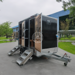 Bathroom Trailer Manufacturer - 2 Stall VIP Shower