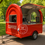 Mobile Food Cart Manufacturer - Custom Single Axle Van