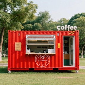 Container Cafe Manufacturer - Custom Van Coffee Shop