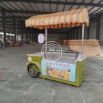 Ice Cream Cart Manufacturer - Mobile Stainless Freezer