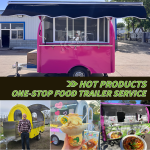 Food Truck Trailer Manufacturer - Custom Small Kitchen