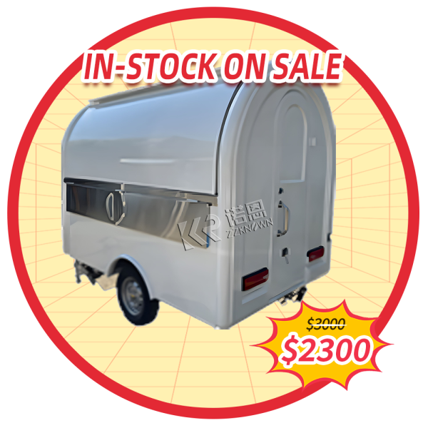 Food Trailer Manufacturer - Small Fast Food Internal