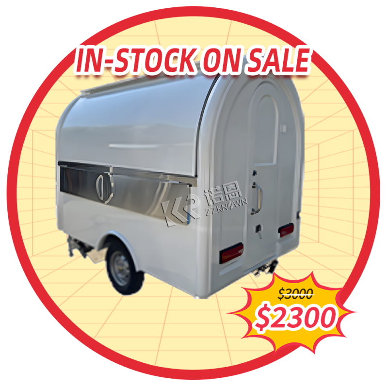 Food Trailer Manufacturer - Small Fast Food Internal