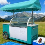 Ice Cream Cart Manufacturer - Commercial Freezer Storage