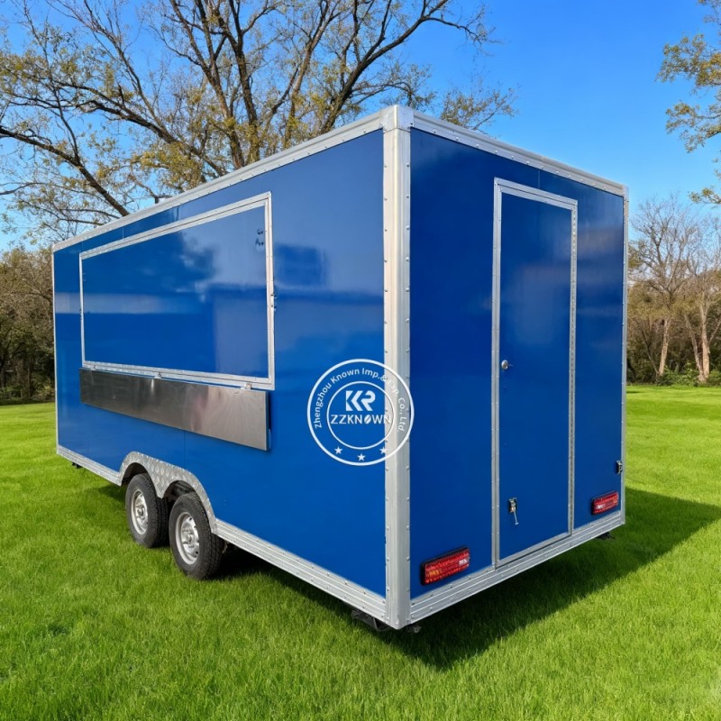 Mobile Coffee Truck Factory - Full Kitchen Ice Cream