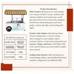 Ice Cream Kiosk Manufacturer - Portable Cold Cabinet