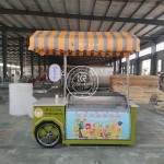 Ice Cream Cart Manufacturer - Mobile Stainless Freezer