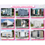 Portable Toilet Manufacturer - 2 Stall Hotel Use
