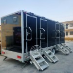 Portable Bathroom Manufacturer - 5 Room Combo Steel