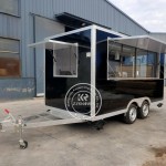 Food Trailer Manufacturer - Fully Equipped Refrigerator