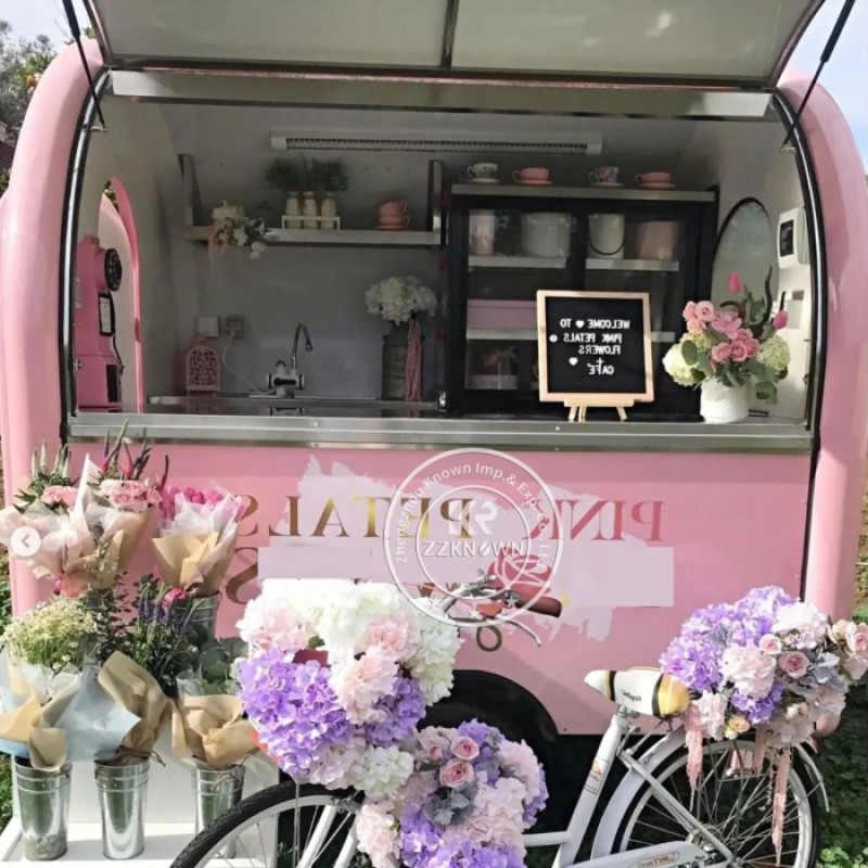 Food Trailer Manufacturer - Retail Mall Outdoor Mini