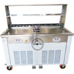 Ice Cream Machine Manufacturer - Double Pan Thai Roller