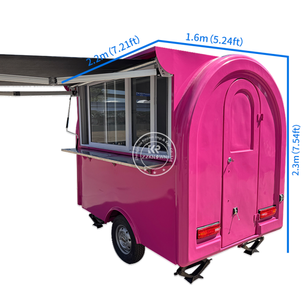 Food Truck Trailer Manufacturer - Custom Small Kitchen