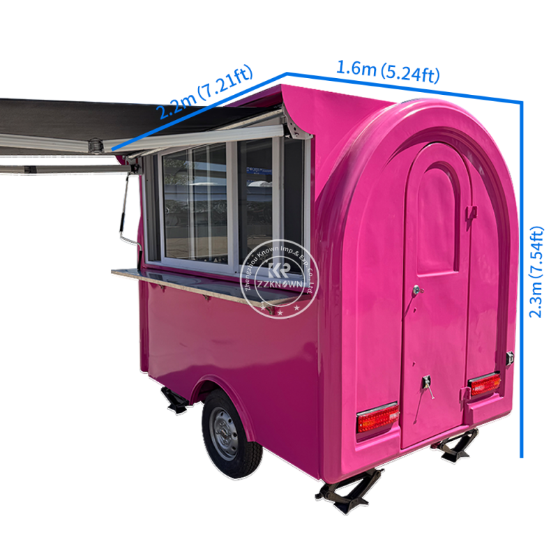 Food Truck Trailer Manufacturer - Custom Small Kitchen