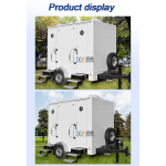 Restroom Trailer Factory - Luxury Steel Mobile Toilet