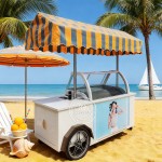 Ice Cream Cart Manufacturer - Food Grade Stainless