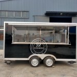 Food Trailer Manufacturer - Fully Equipped Refrigerator