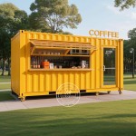 Container Cafe Manufacturer - Custom Van Coffee Shop