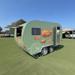 Food Truck Manufacturer - Stainless Steel Wedding Bar