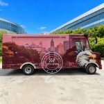 Food Truck Manufacturer - Vintage Stainless Steel Snack