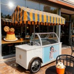 Ice Cream Cart Manufacturer - High Capacity Worktop
