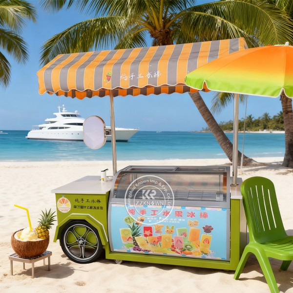 Ice Cream Cart Manufacturer - Food Grade Stainless