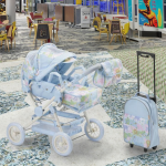 Children's Suitcase Factory - Fashionable Polyester Wheels Draw-Bar