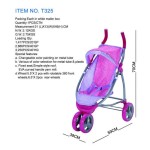 Baby Toys Manufacturer - Doll Stroller Pretend Play Luxurious Material