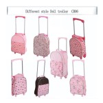 Children's Suitcase Factory - Fashionable Polyester Wheels Draw-Bar