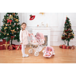 Doll Stroller Factory - Deluxe 2-in-1 Kids Baby Pram