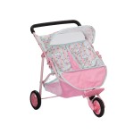 Play Doll Stroller Factory - 2024 Twin Doll Pram Adjustable Handle