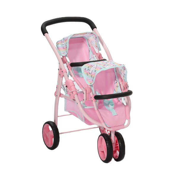 Doll Stroller Manufacturer - Foldable Environmentally Friendly Iron Frame