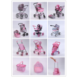 Doll Stroller Manufacturer - Foldable Environmentally Friendly Iron Frame