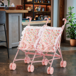Floral Lace Stroller Factory - Premium Pretend Play Baby Buggy
