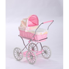 Classic Pram Factory - Large Quality Bling Fabric Doll Carrier