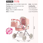 Pink Stroller Manufacturer - Detachable Bassinet 2-in-1 Fantasy Pram