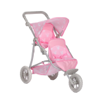 Twins Stroller Manufacturer - Adjustable Handle Easy Fold Unfold