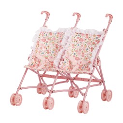Floral Lace Stroller Factory - Premium Pretend Play Baby Buggy