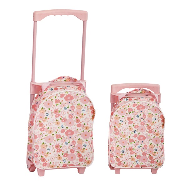 Children's Suitcase Factory - Fashionable Polyester Wheels Draw-Bar